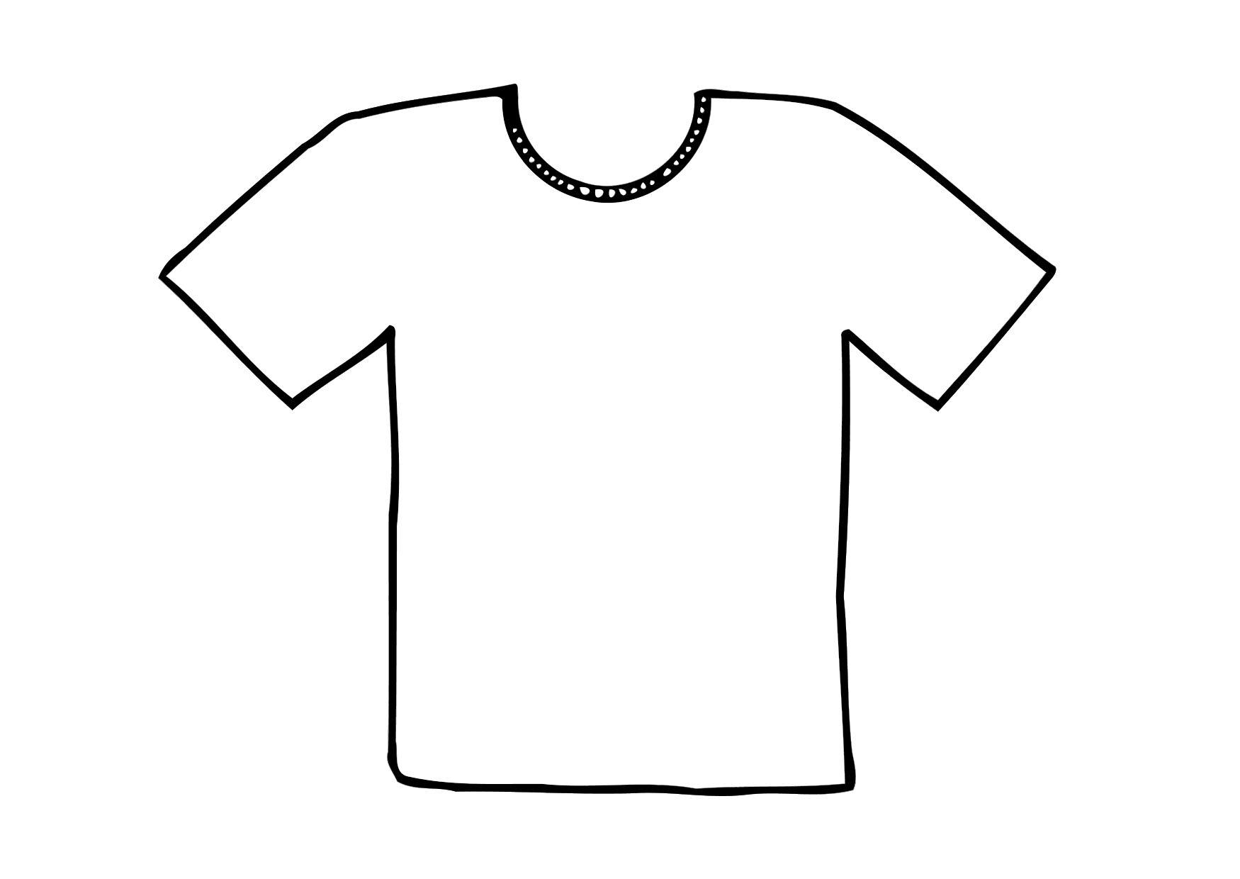 Tshirt Coloring Page - Aiwosen.com