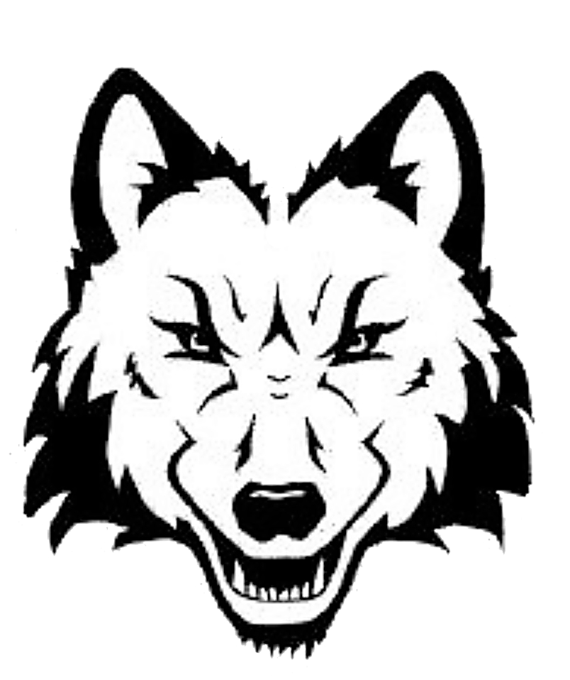 Wolf Face Outline