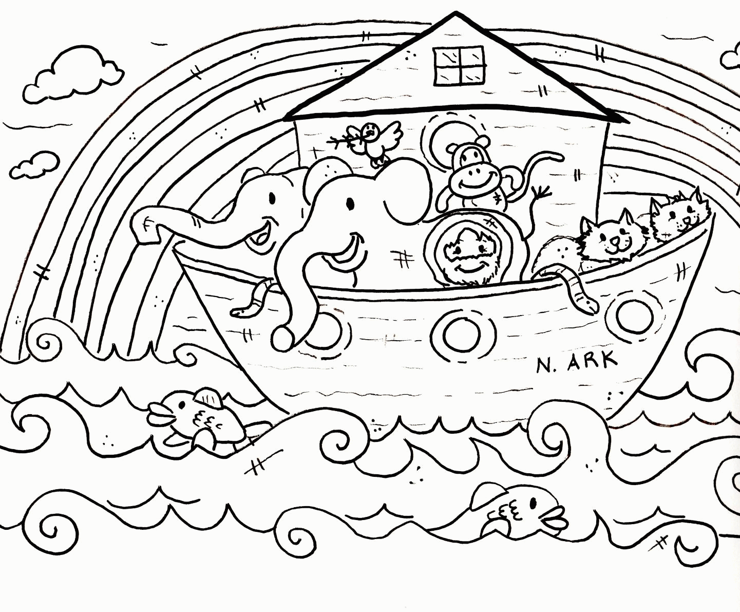 Free Printable Sunday School Coloring Sheets