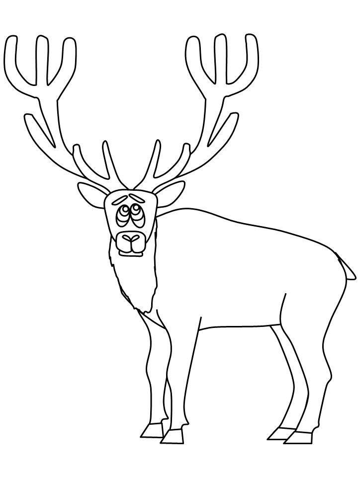 11 Pics of Elk Coloring Pages To Print - Elk Hunting Coloring ...