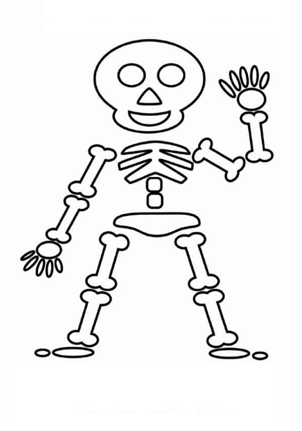 Skeleton #76 (Characters) – Printable coloring pages