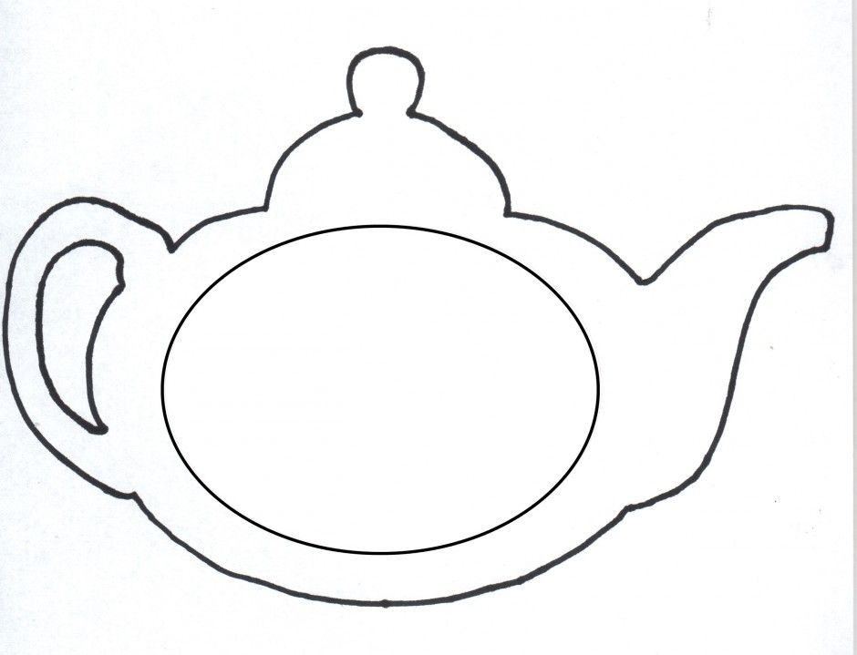 Coloring Page Tall Teapot Lady Fun With Tea 268293 Teapot Coloring ...