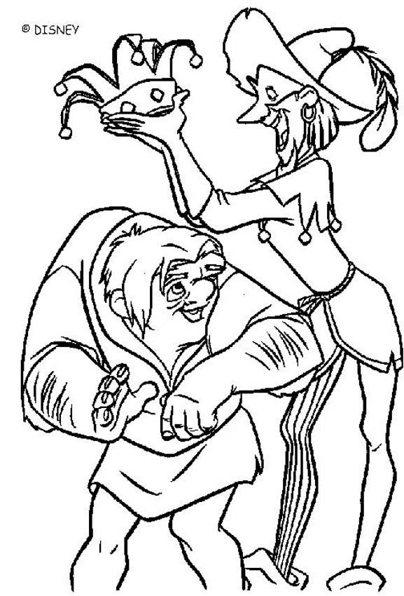The Hunchback of Notre Dame coloring pages : 38 free Disney ...
