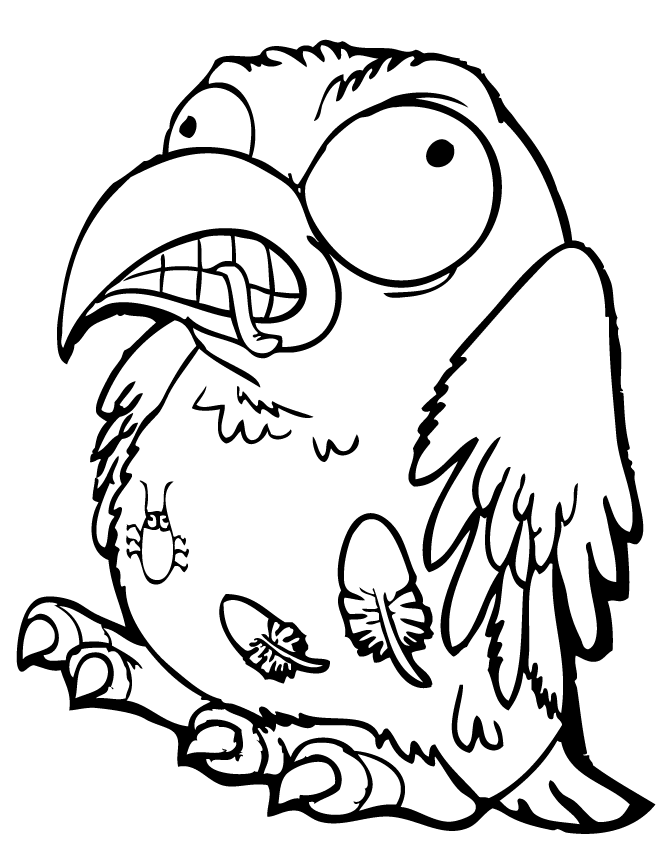Crow Coloring Pages - Best Coloring Pages For Kids in 2020 | Bird coloring  pages, Cool coloring pages, Coloring pages