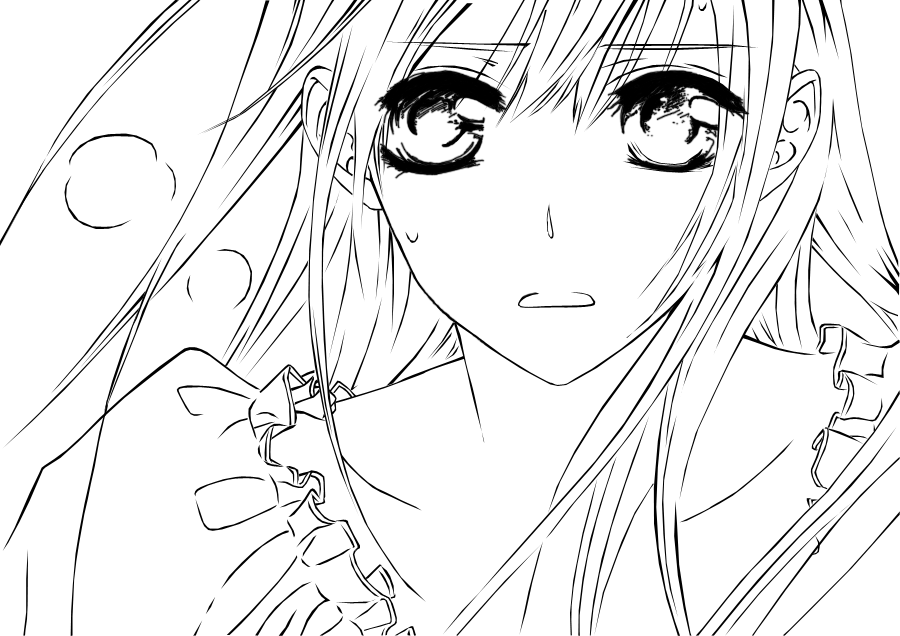 manga characters coloring pages vampire knight - photo #31
