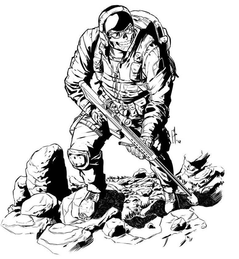 Call Of Duty Black Ops Coloring Pages - Coloring Home