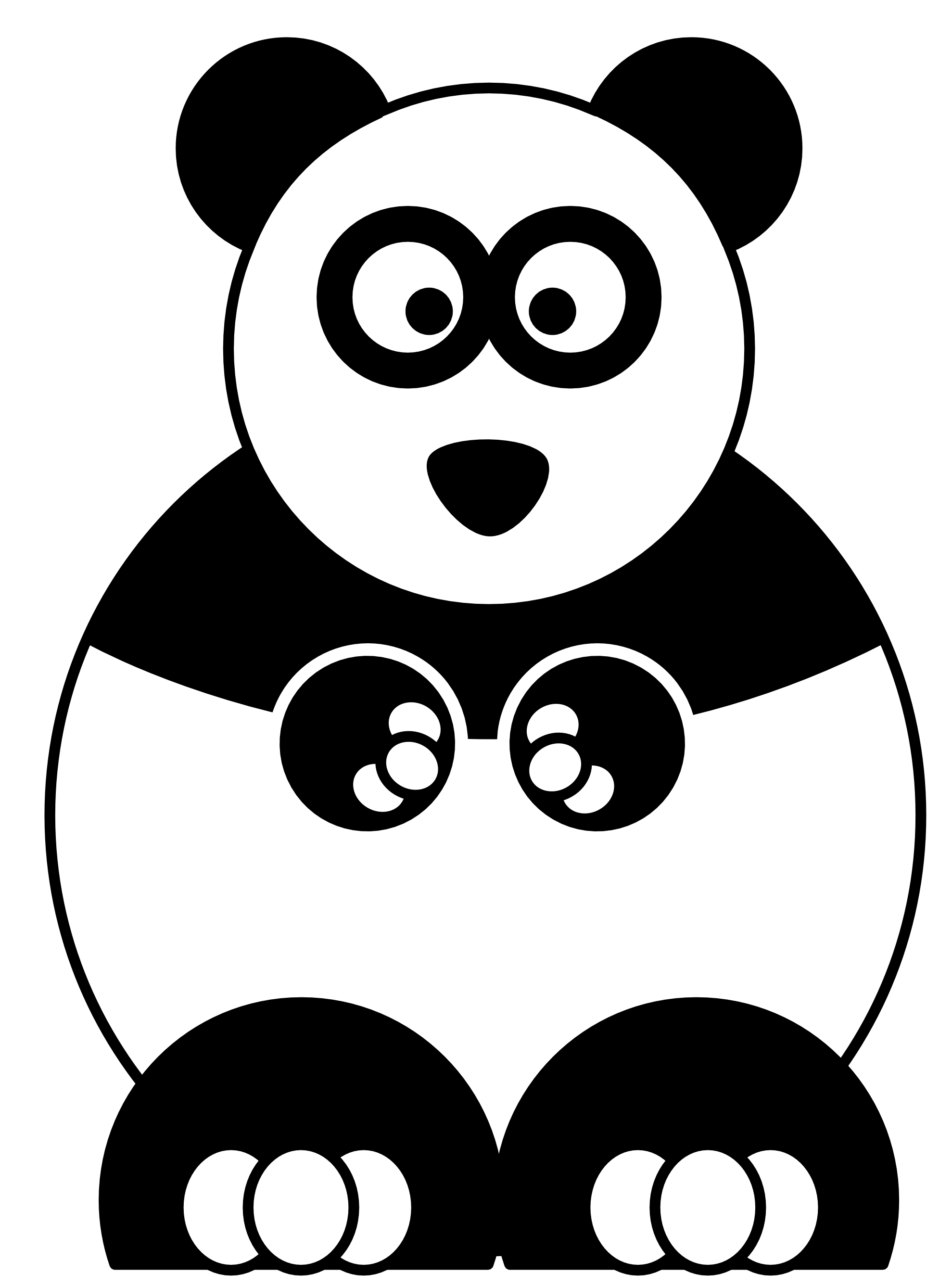 8 Pics of Cute Cartoon Panda Coloring Pages - Baby Panda Coloring ...
