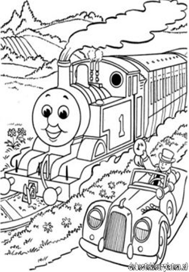 Thomas And The Magic Railroad Coloring Pages - Coloring Home
