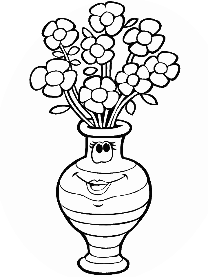 flower with roots Colouring Pages (page 3)