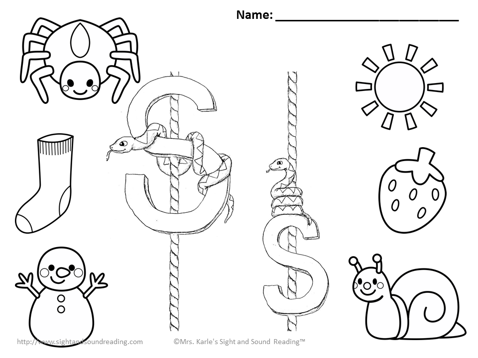 Coloring Pages For S - Coloring