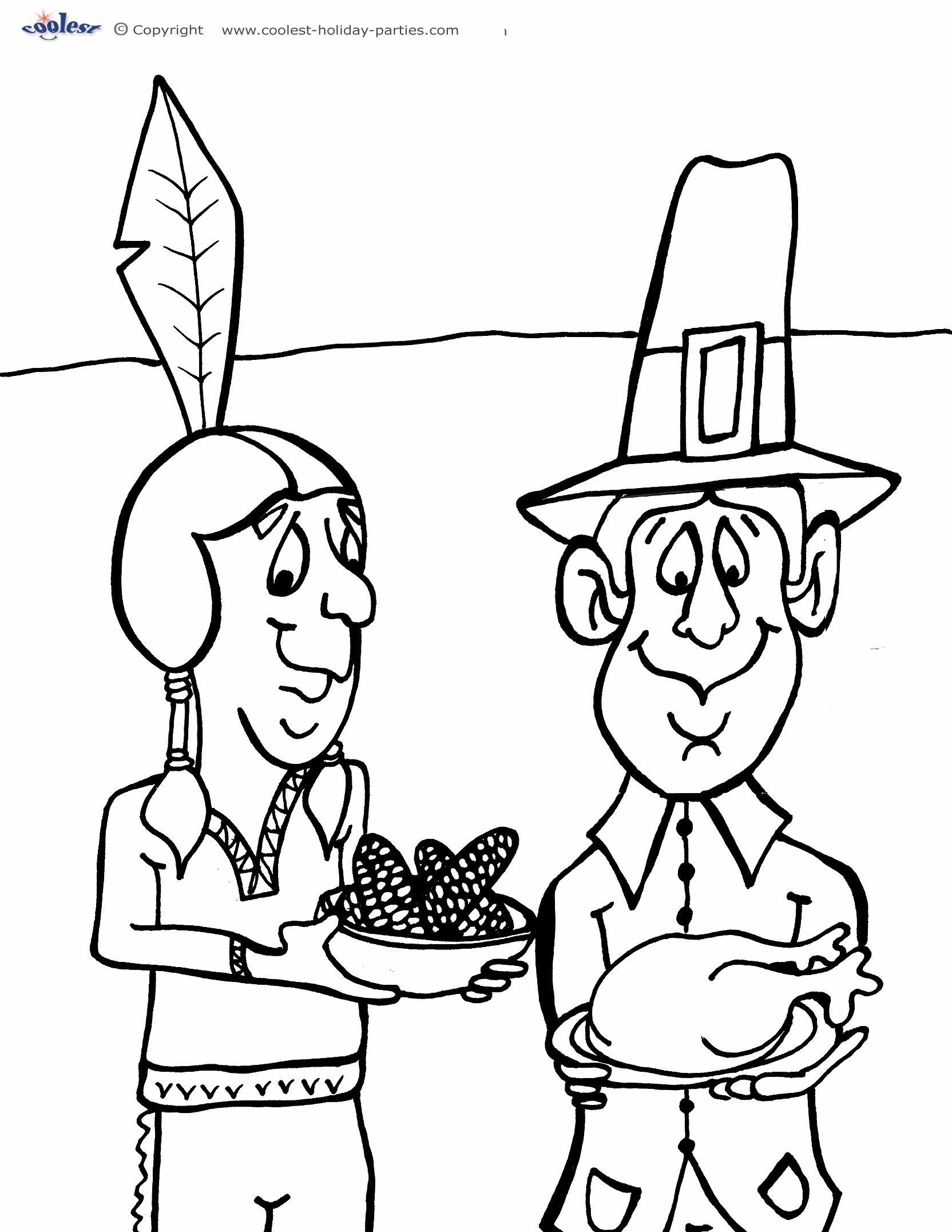 20 Free Pictures for: Pilgrim Coloring Pages. Temoon.us