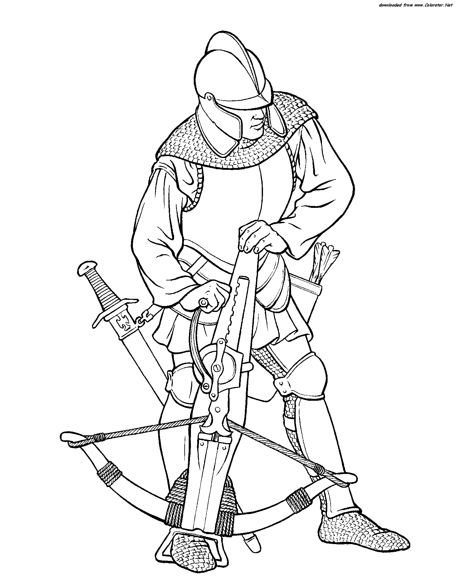 warriors coloring pages - photo #26