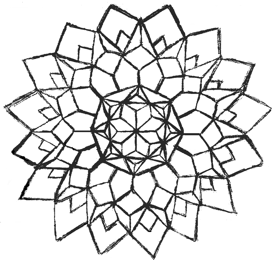 8 Pics of Simple Pattern Coloring Pages - Geometric Pattern ...