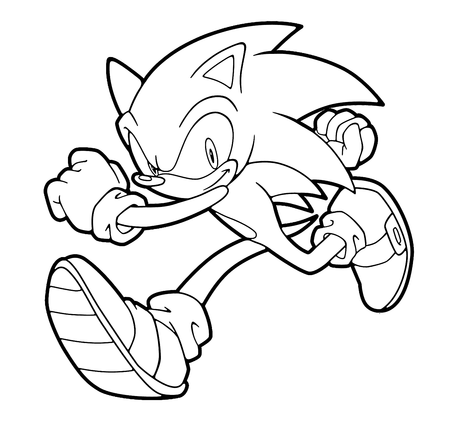 Sonic Coloring Pages Online For Free - Coloring Home