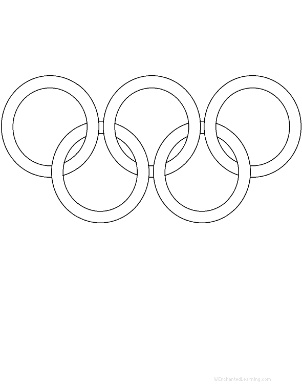 Olympic Rings Coloring Page - Coloring Home