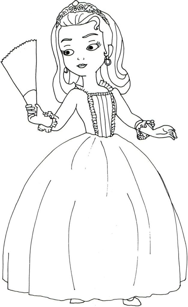 Coloring Pages: Sofia Coloring Pages Princess Sofia The First ...
