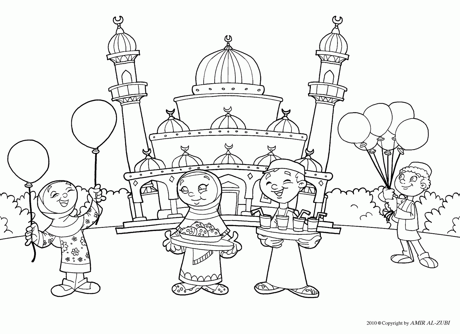 coloring-page-islamic-coloring-home