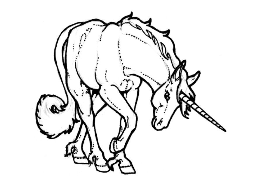 Unicorn Coloring Pages For Kids (16 Pictures) - Colorine.net | 4474