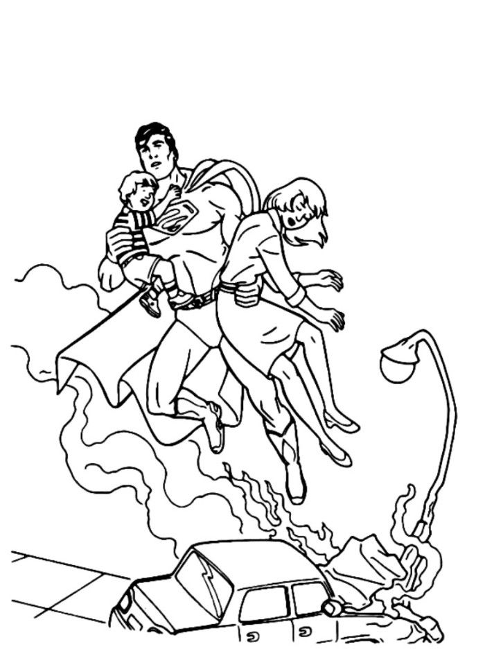 man steel superman coloring pages - Quoteko.com