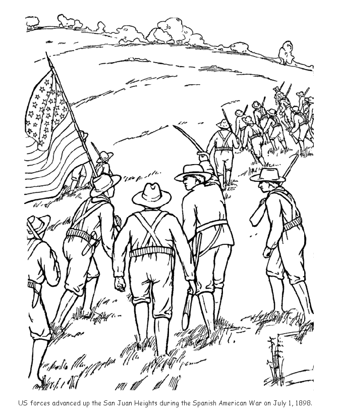 Veterans Day Coloring Pages Free - Wallpapers and Images 