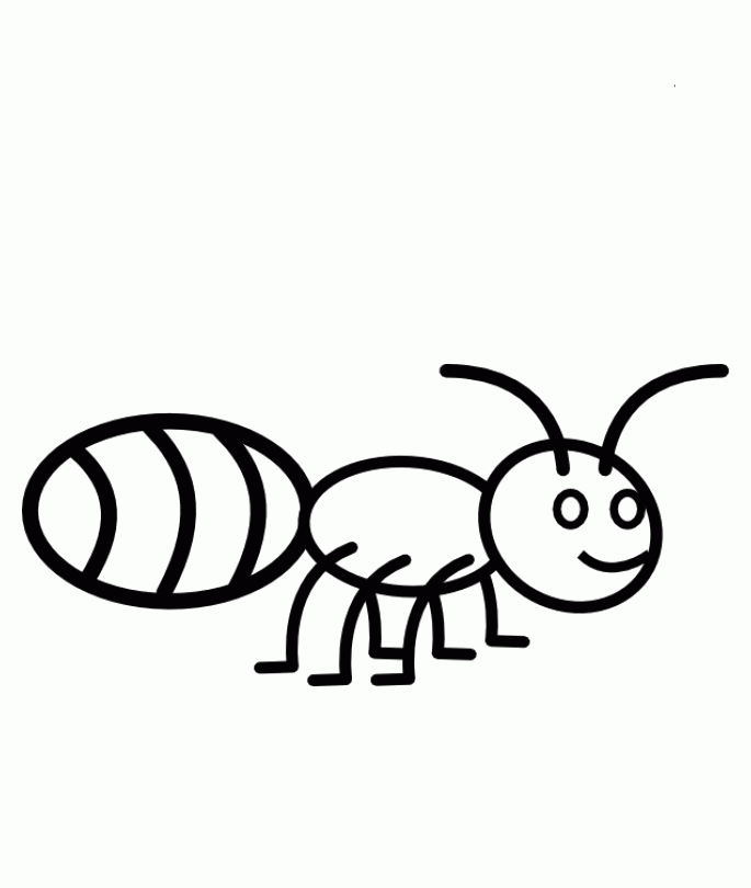 parts of an ant Colouring Pages (page 3)