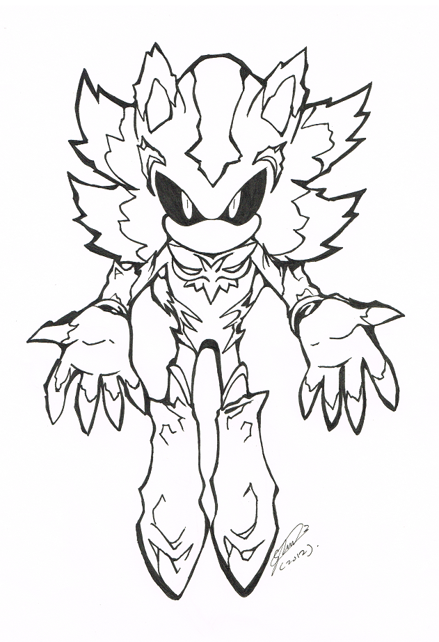 printable-dark-sonic-coloring-pages-power-of-sonic-coloring-page