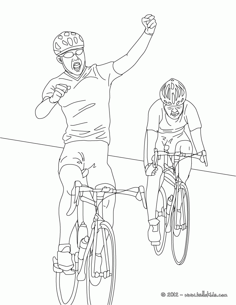 8 Pics of Bike Race Coloring Pages - Free Bicycle Coloring Pages ...