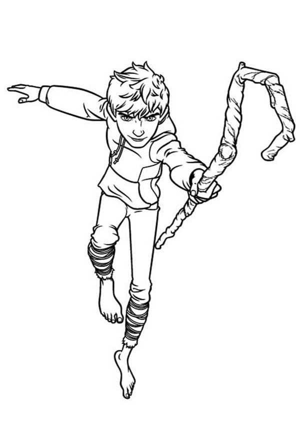 Rise of the Guardians Jack Frost Amazing Attack Coloring Pages ...