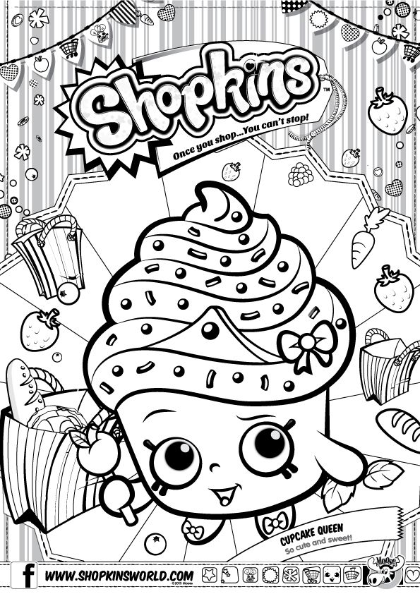 shopkins coloring pages | Only Coloring PagesOnly Coloring Pages ...