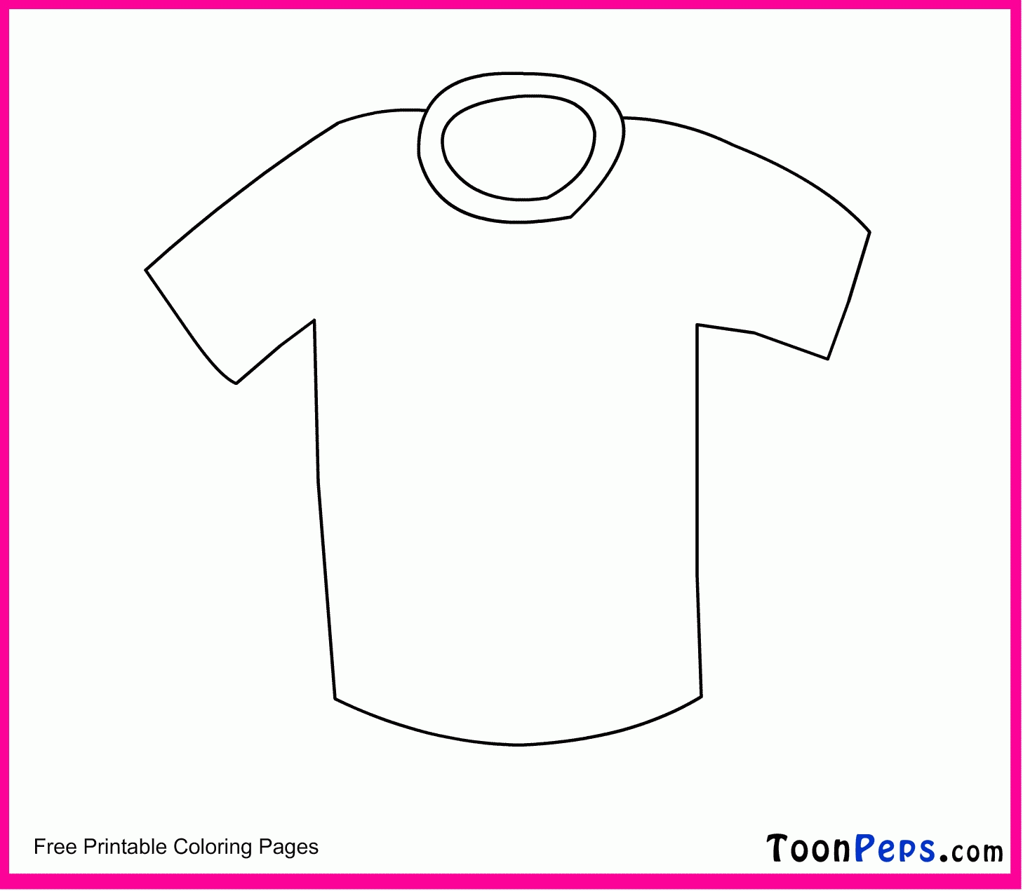 Essay T Shirt Coloring Page Free Printable Coloring Pages, Popular ...