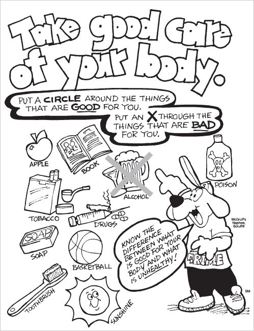 See Say No To Drugs Coloring Pages - ePrintable