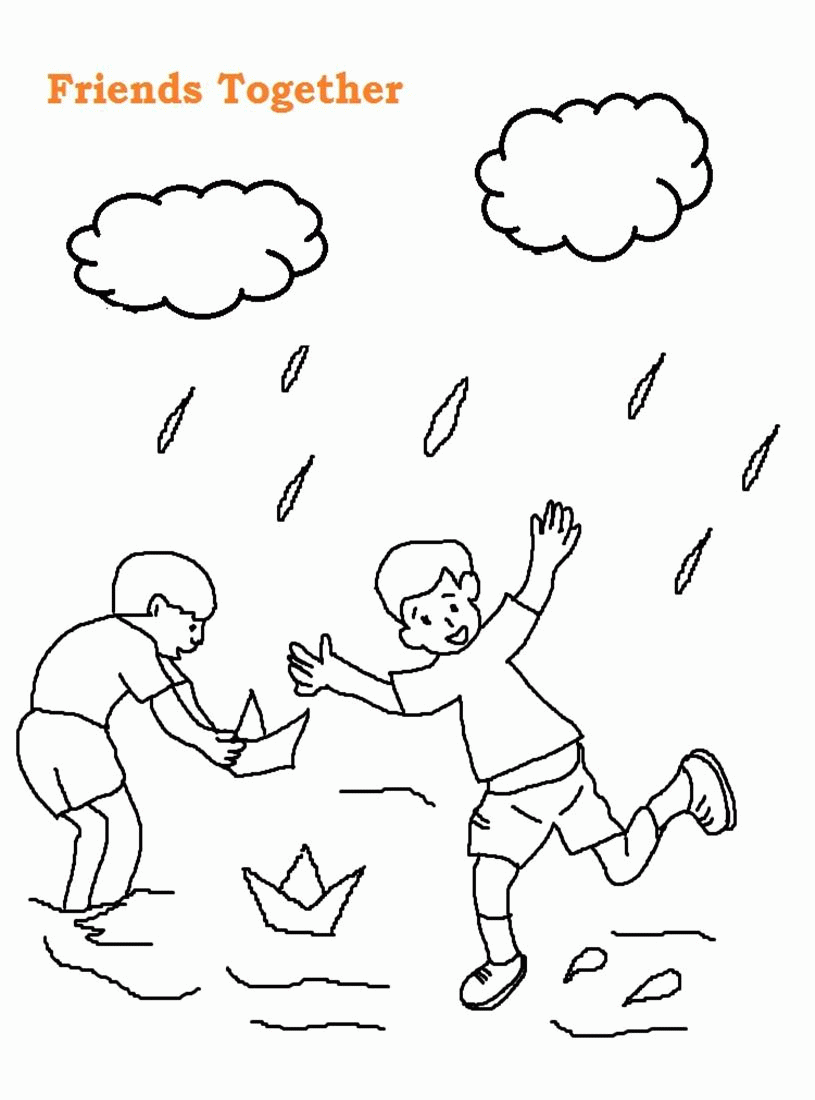 friendship day coloring pages | Only Coloring Pages