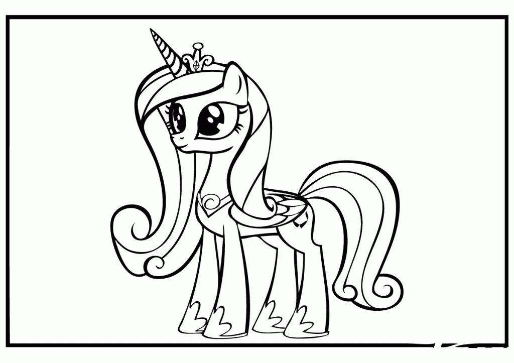 my little pony princess skyla coloring pages - photo #14