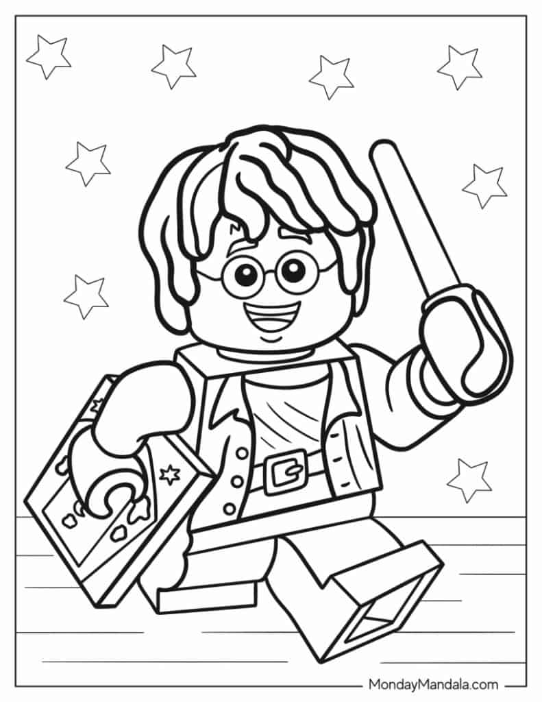 60 Lego Coloring Pages (Free PDF ...