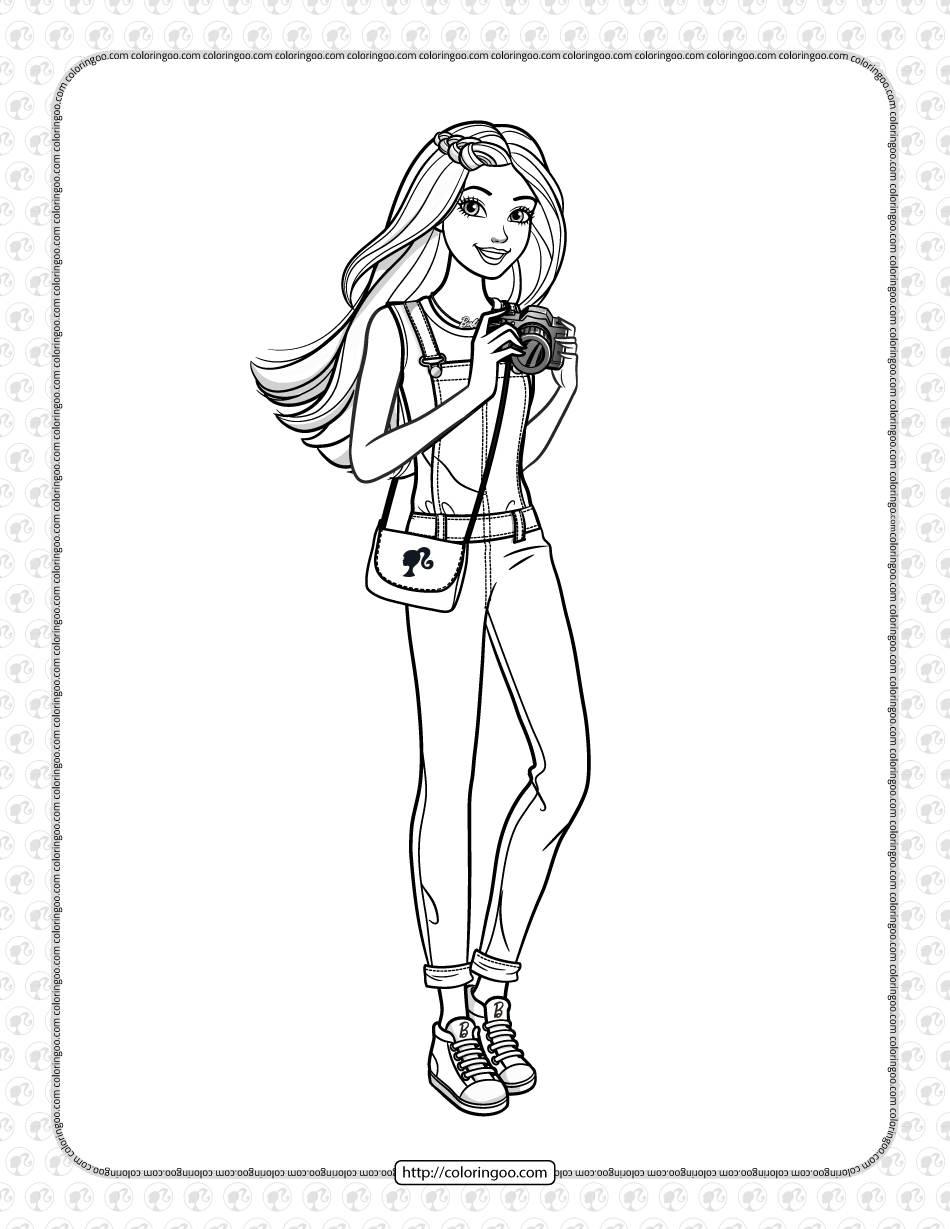 Printable Barbie Coloring Pages for Girls | Barbie coloring, Barbie  coloring pages, Coloring pages for girls