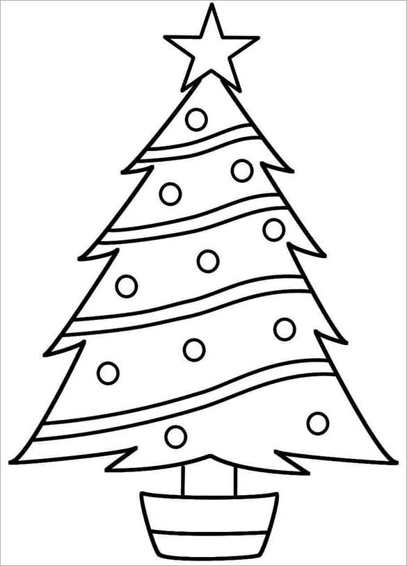 Christmas Tree Printable Template