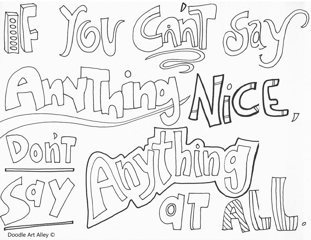 Anti-Bullying - Classroom Doodles