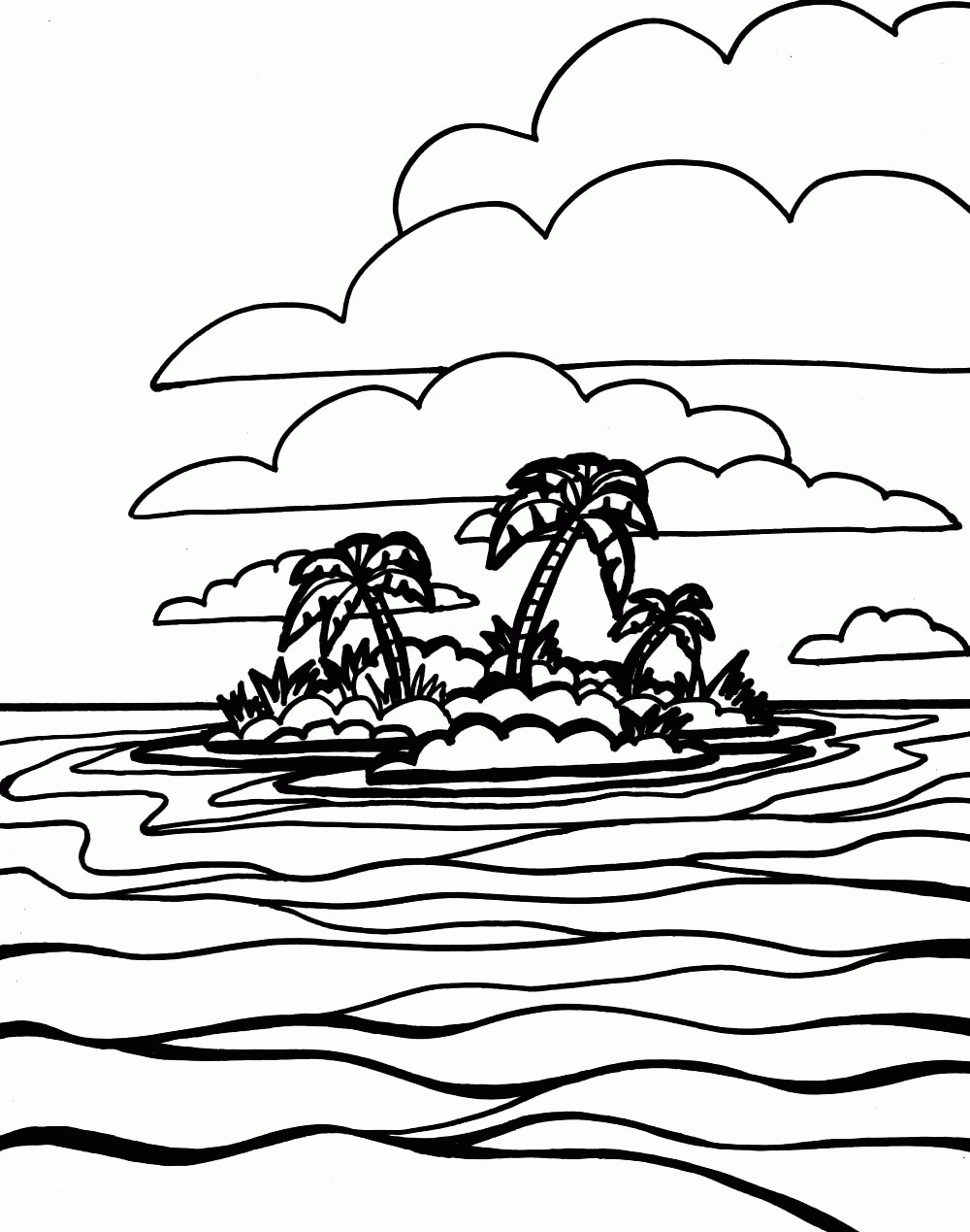 ocean waves coloring pages for kids - photo #19