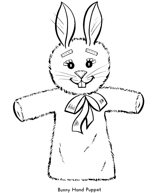 Animal Puppet Coloring Pages - Coloring Pages For All Ages
