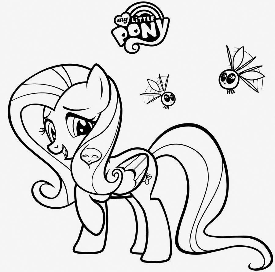 my little pony fluttershy coloring pages - High Quality Coloring Pages
