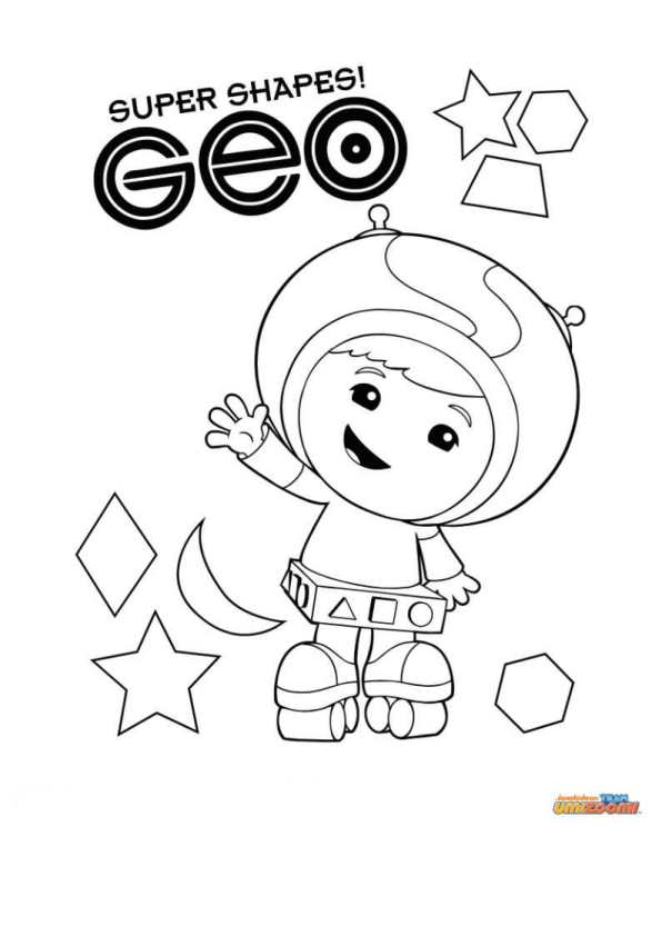 Kids-n-fun.com | 9 coloring pages of Team Umizoomi