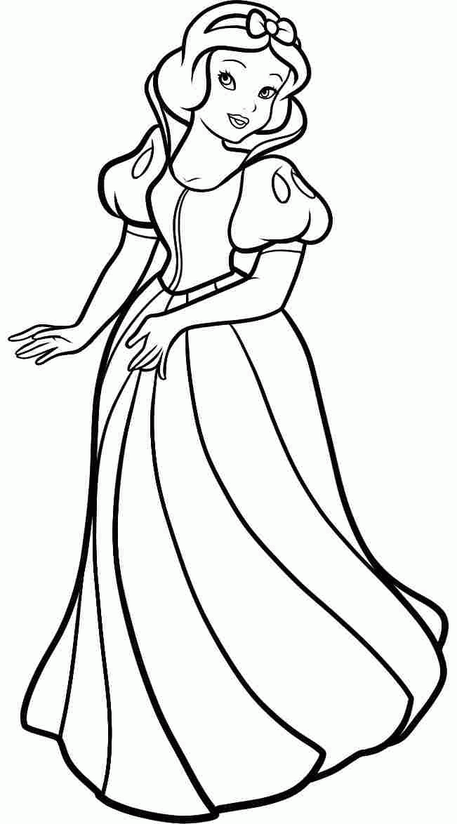 Disney Princess Coloring Pages Snow White - Coloring Home