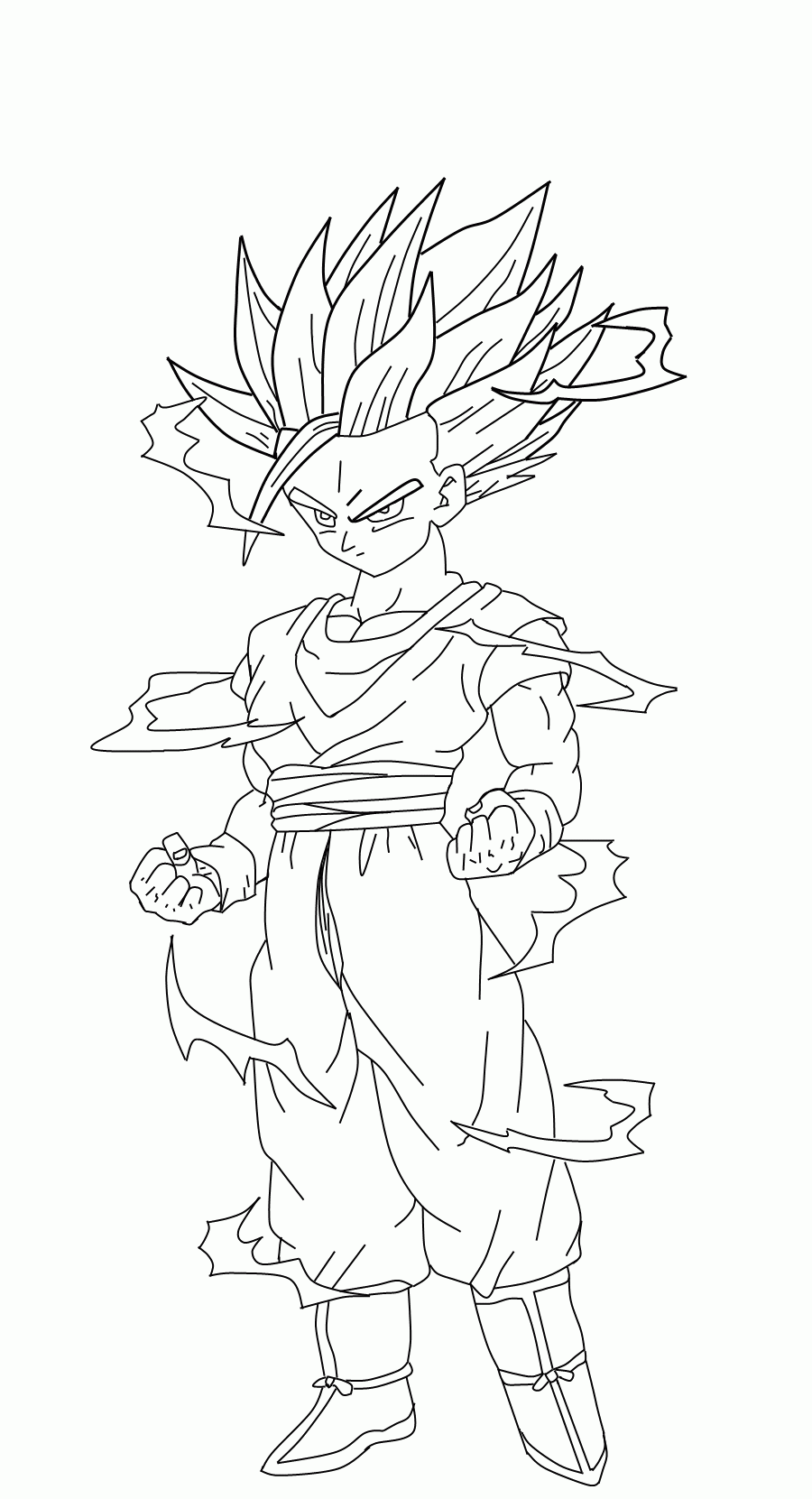 gohan coloring pages High Quality Coloring Pages Popular Free Printable Dragon Ball Z