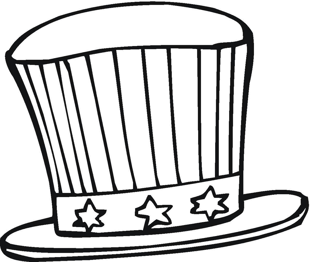 Free Printable Top Hat Coloring Page Coloring Home