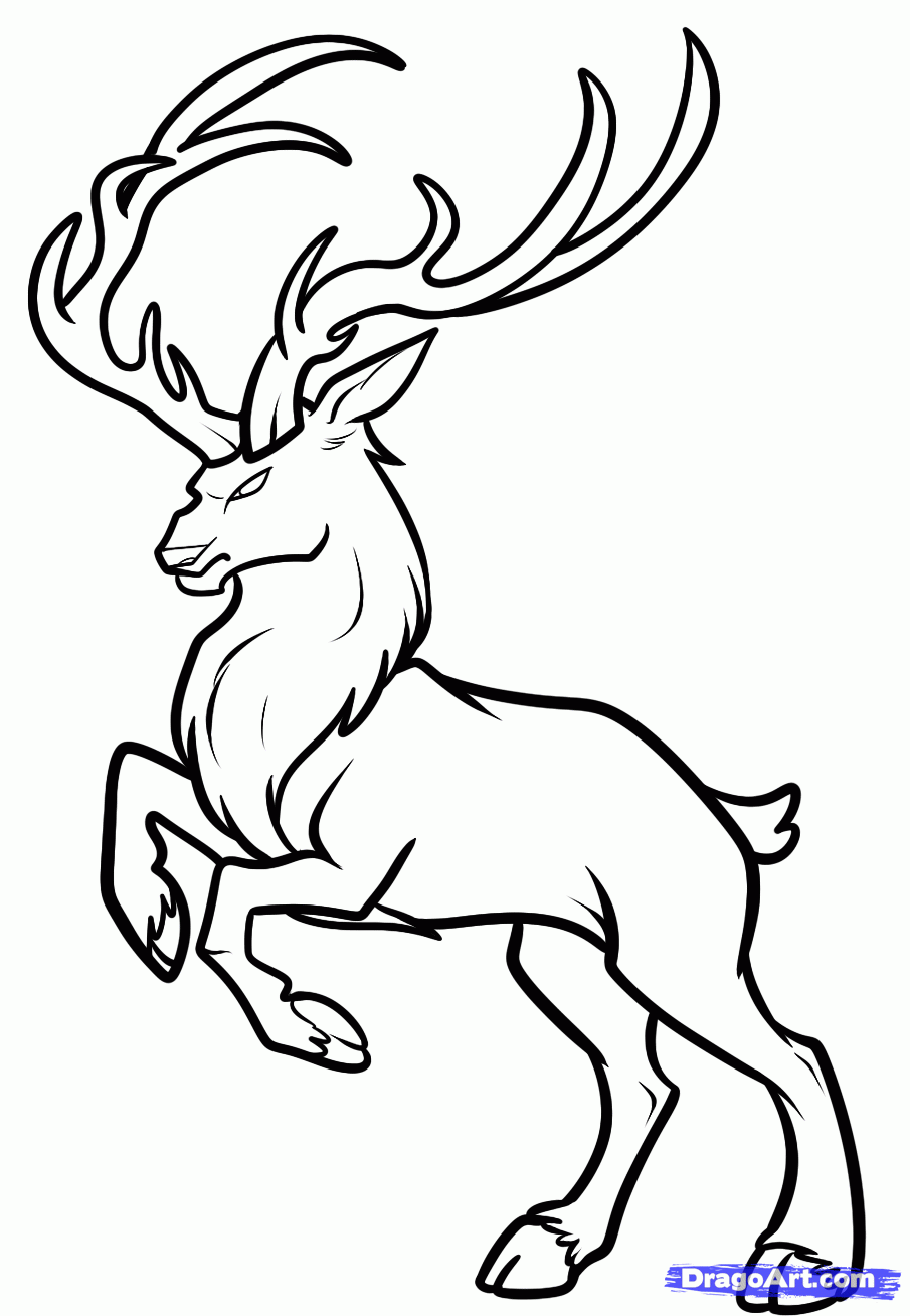 Baby Deer Coloring Pages | Clipart Panda - Free Clipart Images