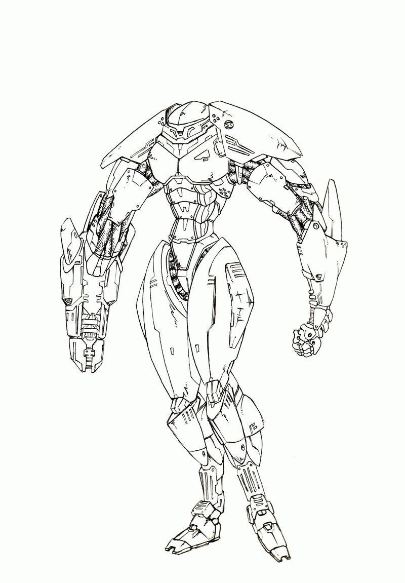 Samus Coloring Page - Coloring Home