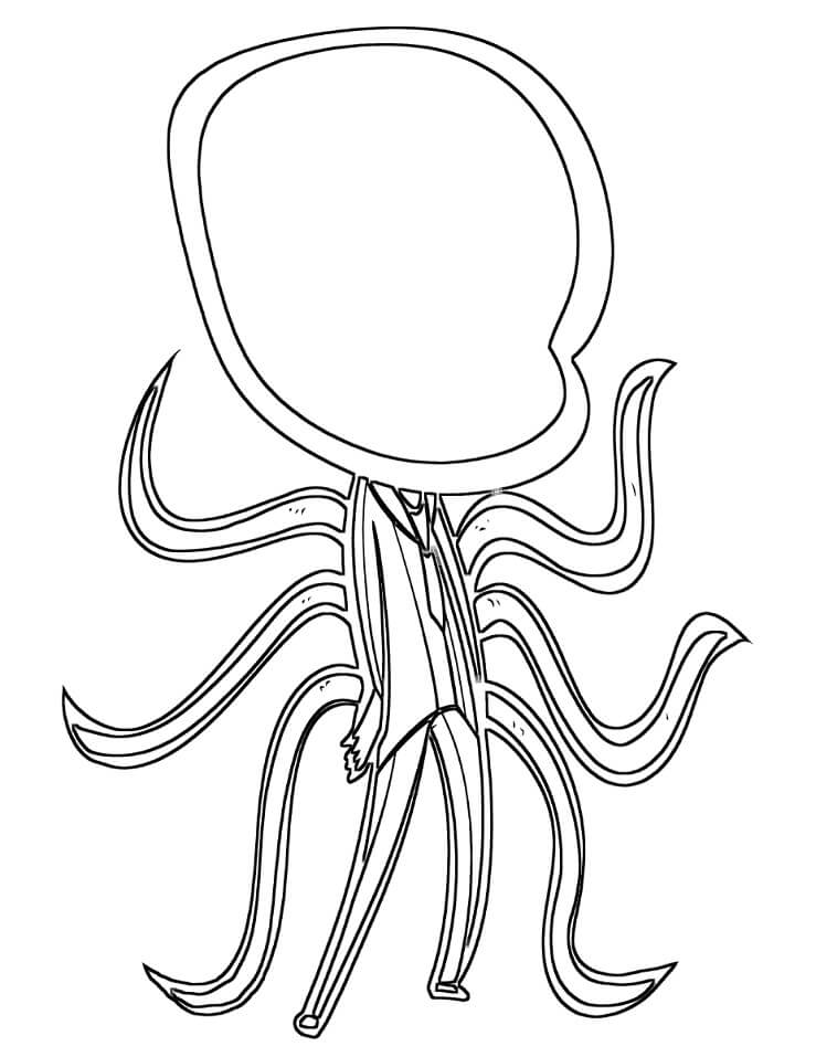 Slender Man Coloring Pages - Free Printable Coloring Pages for Kids
