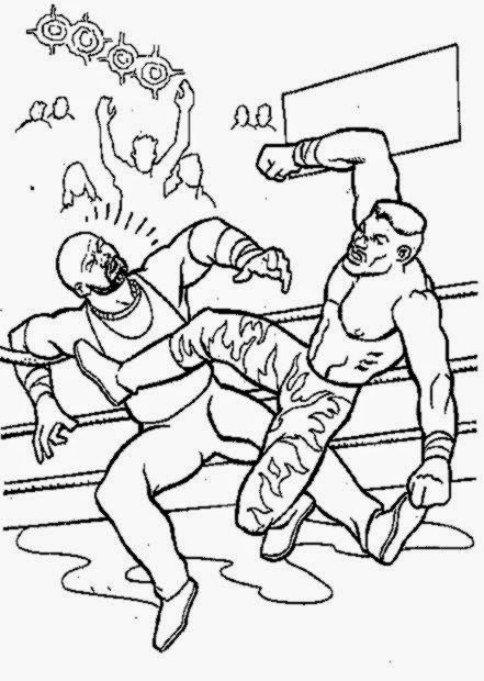 Pro Wrestling Coloring Pages | dupsieflashy.com