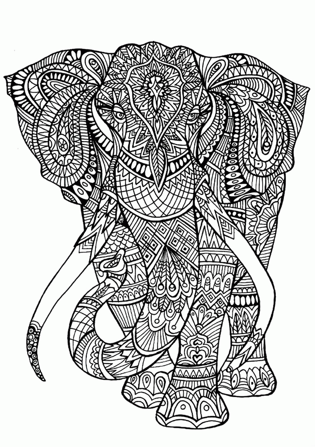 Henna - Mehndi Coloring Pages