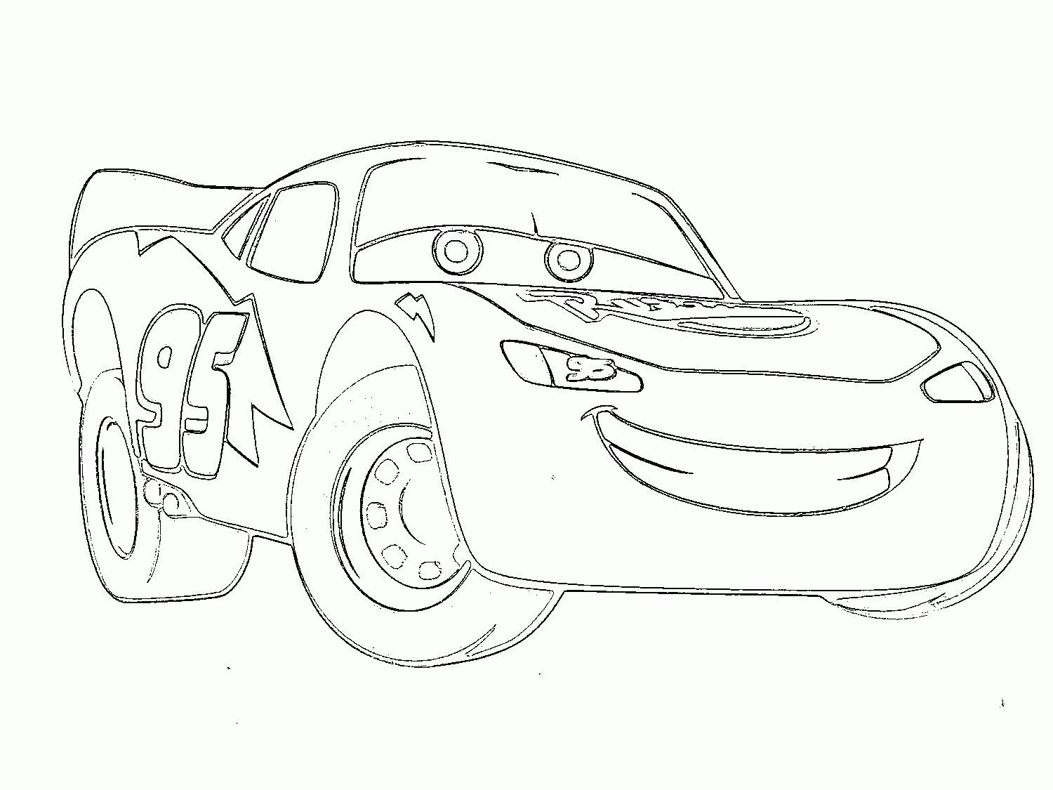free coloring pages lightning mcqueen  coloring home